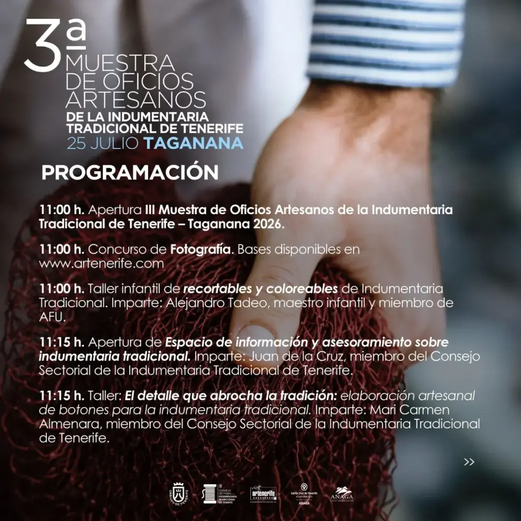 Taganana acoge la III Muestra de Oficios Artesanos de la Indumentaria Tradicional