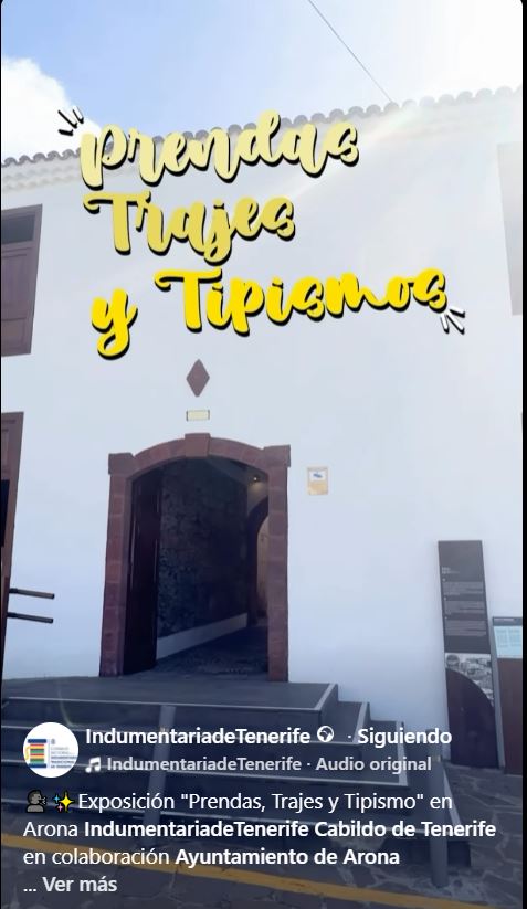 Arona acoge la exposición «Prendas, Trajes y Tipismo» sobre la indumentaria tradicional de Tenerife